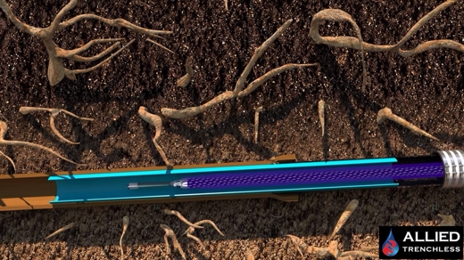 Allied visual demonstration vpic of trenchless service
